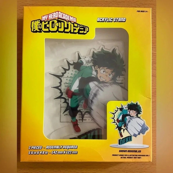 ☕️2 for $25🥞 My Hero Academia Acrylic Display Stand - Deku - Picture 2 of 3